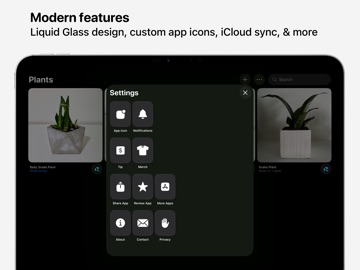 Plant Daddy — Water Reminders iPad screenshot