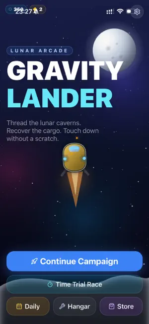 Gravity-Lander screenshot 1