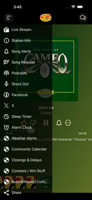 95.9 KCHA screenshot 2