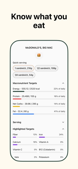 Calorie Tracker: Burner Diet Screenshot 3 of 4