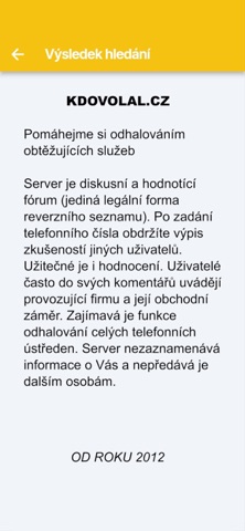 Kdo volal ??? Screenshot 2 of 3