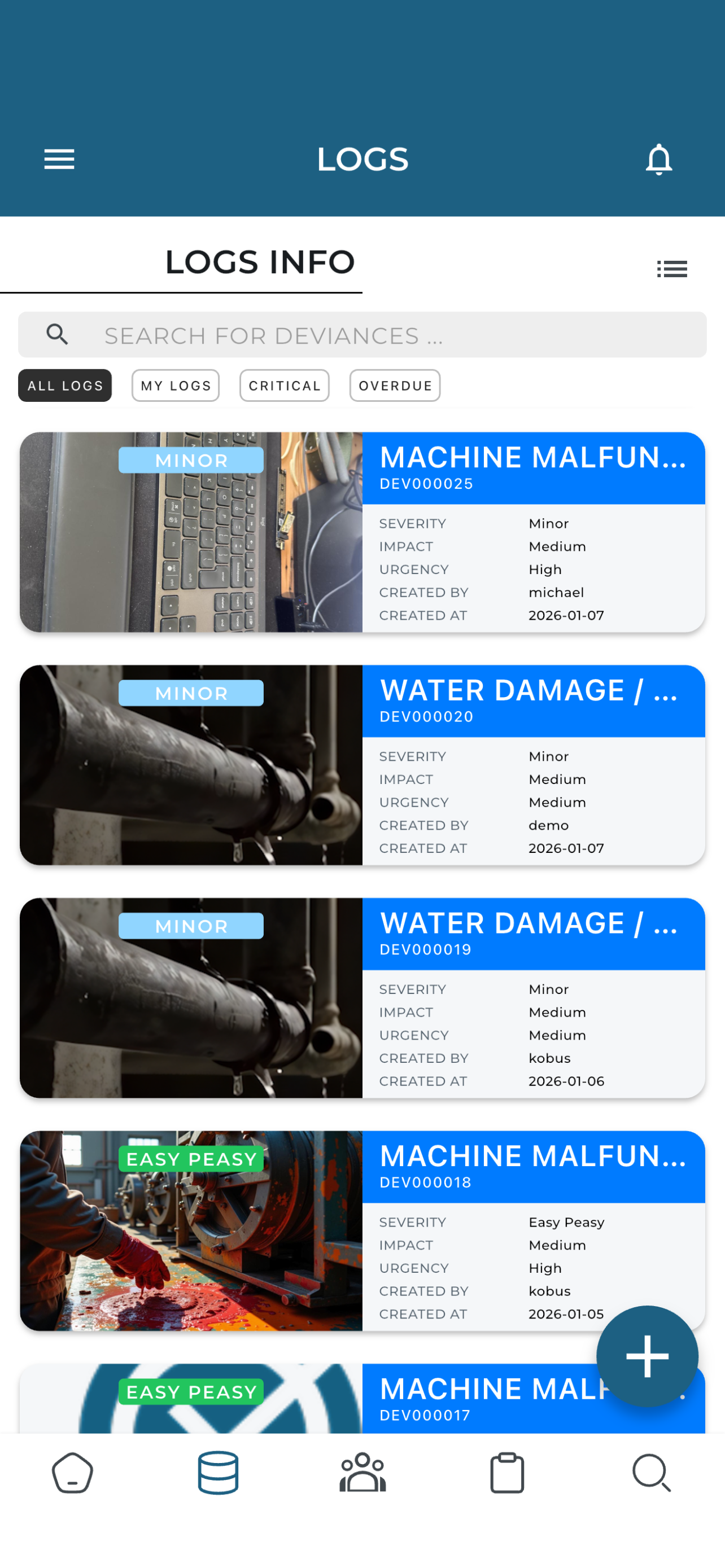 Deviance Logger screenshot 6
