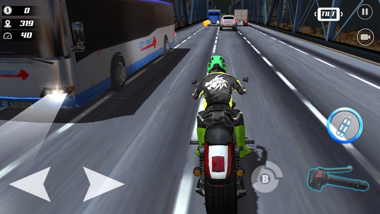 Highway Moto Rider 2 Bike Game screenshot-6