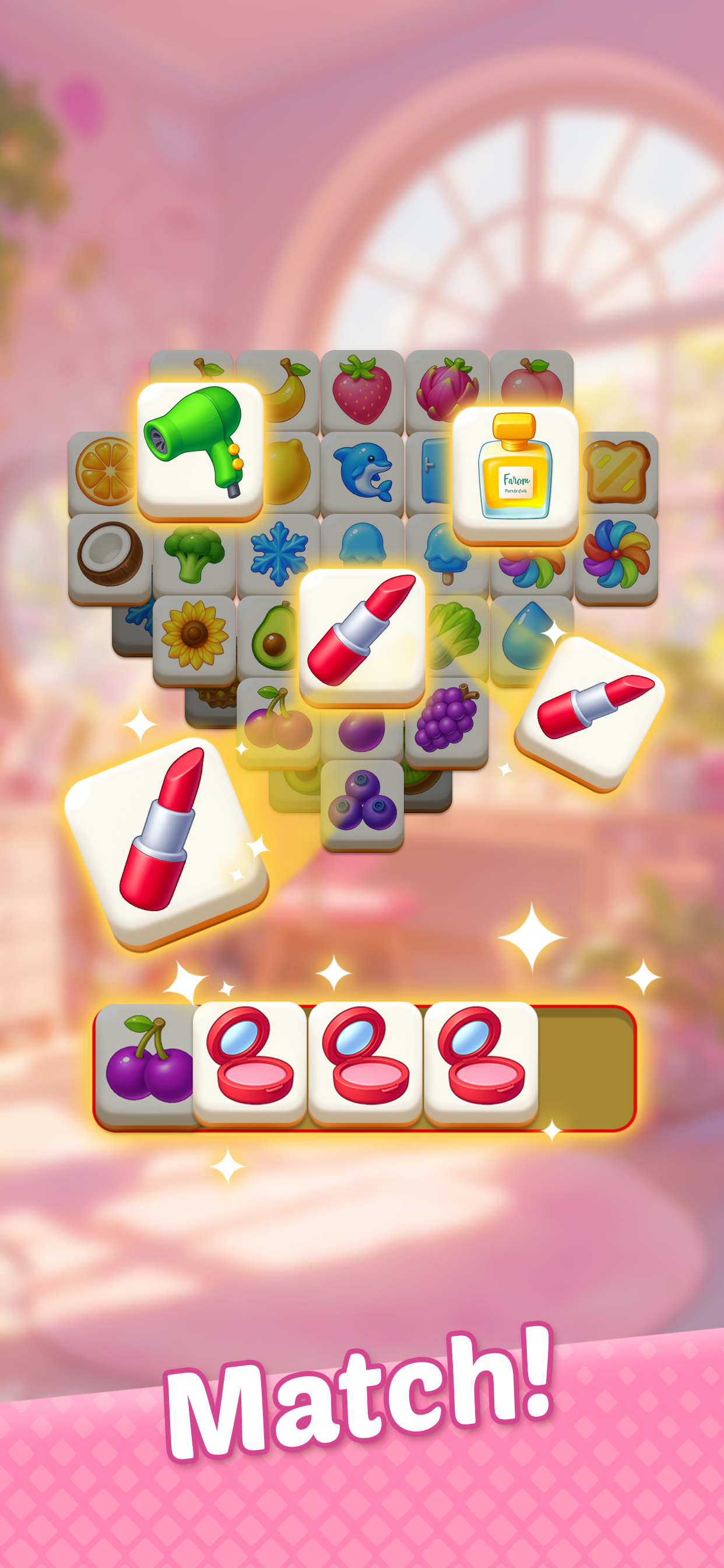 Tile Fashion: Love Story screenshot 4