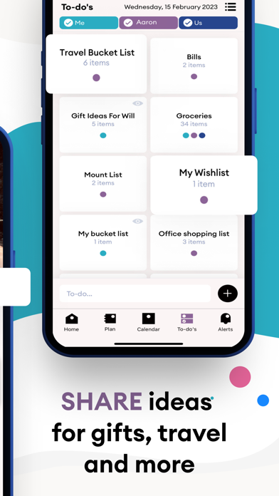 Cupla: Couples Shared Calendar Screenshot