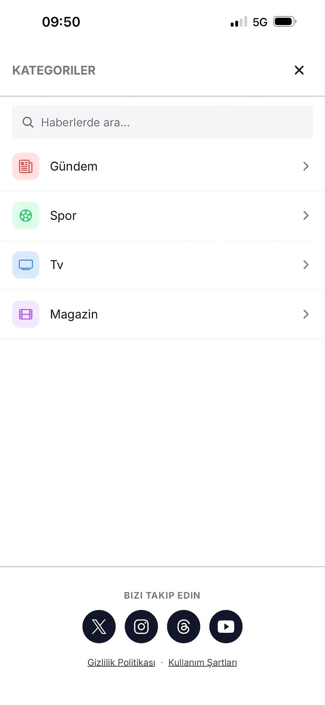 Gündemix screenshot 5