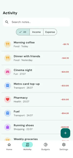 Cashly: Expense Tracker screenshot 2