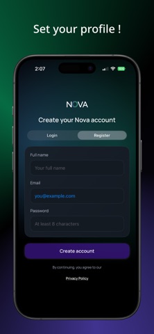 Nova Ring App screenshot