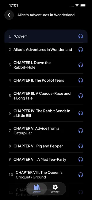 Nghe Epub: EPUB Read Aloud TTS screenshot 2