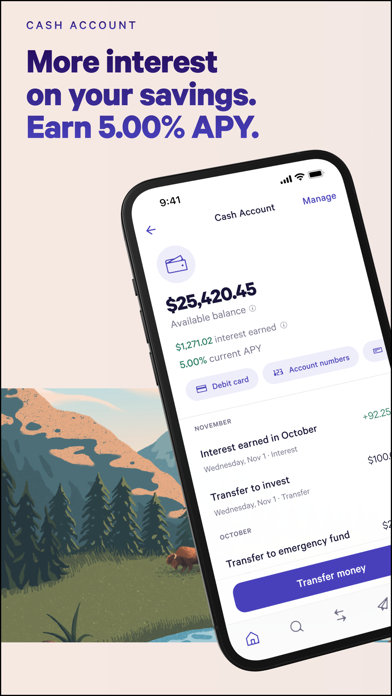 Wealthfront: Save and Invest Screenshot