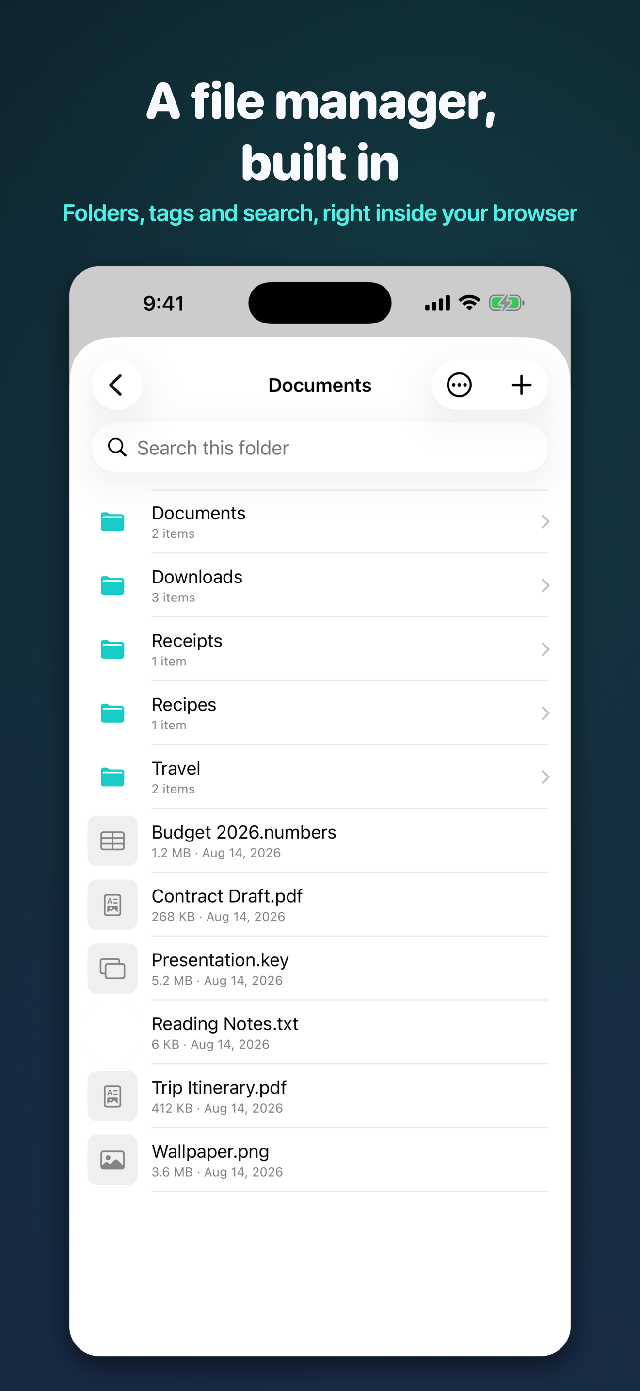 Surf: Private Browser & Files screenshot 2