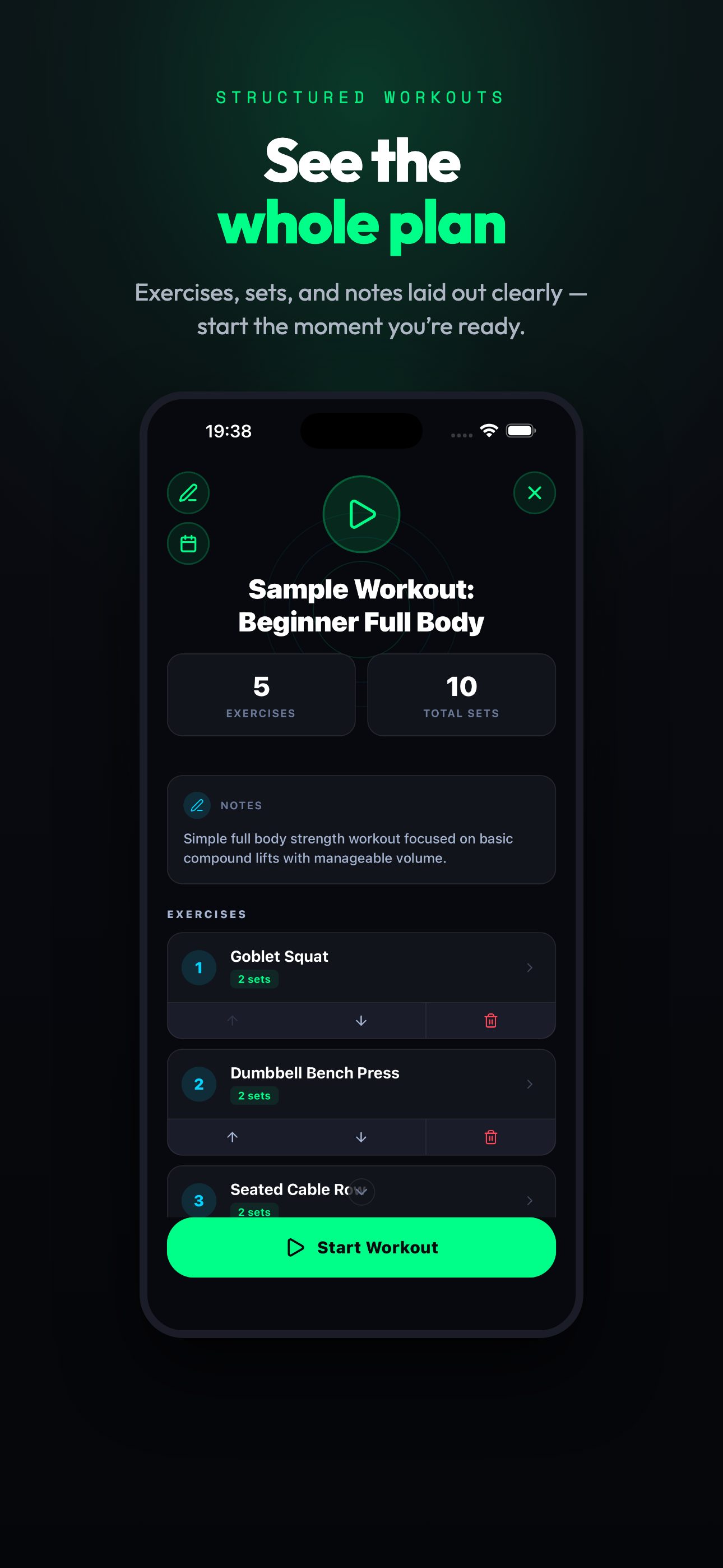 GymFlowAI Workout Planner screenshot 3