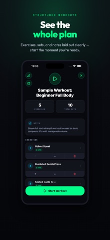 GymFlowAI Workout Planner Screenshot 3 of 9