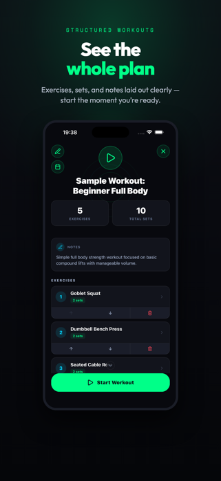 GymFlowAI Workout Planner Screenshot 3 of 9