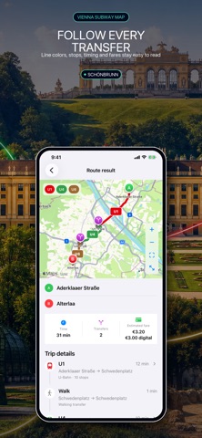 Vienna Subway Map screenshot