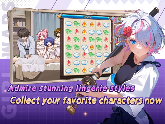 Girl Wars iPad screenshot 2 - Games app