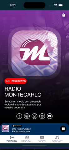 Radio Montecarlo Chile screenshot