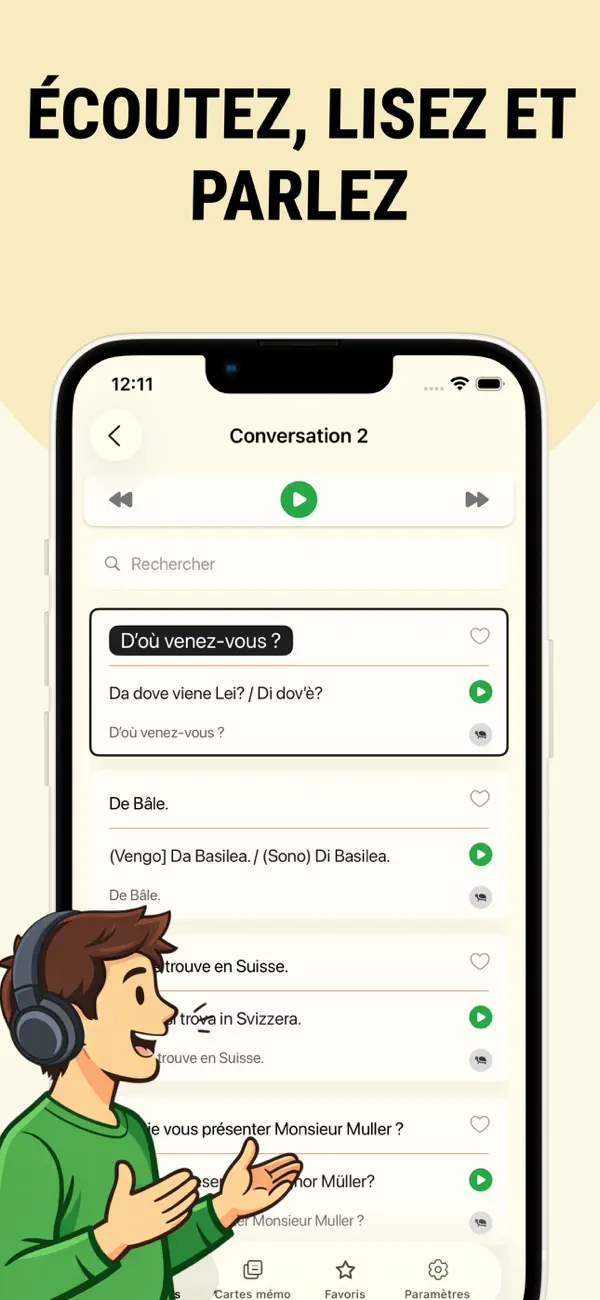 Screenshot #3 pour Apprenez l’Italien Facile