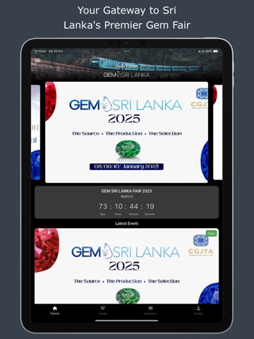 GSL Fair iPad screenshot