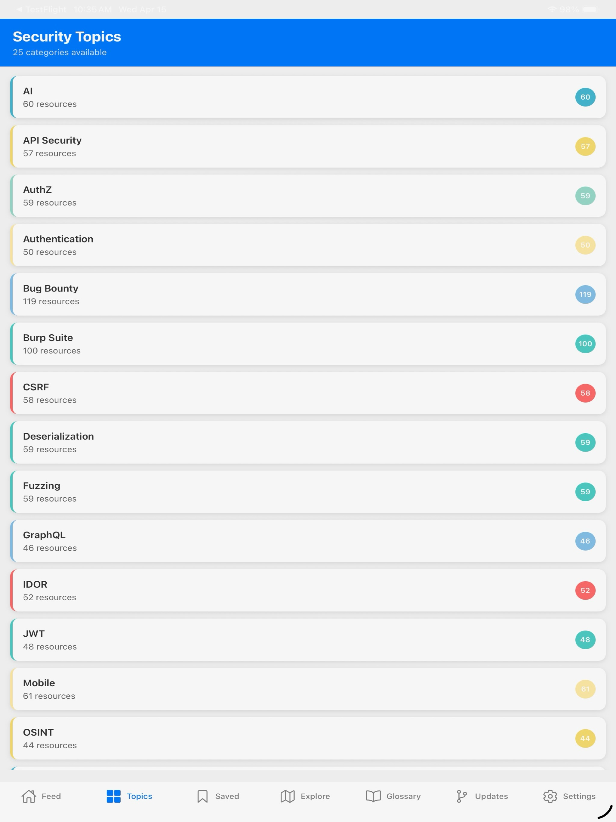 AppSec.fyi Mobile screenshot 9