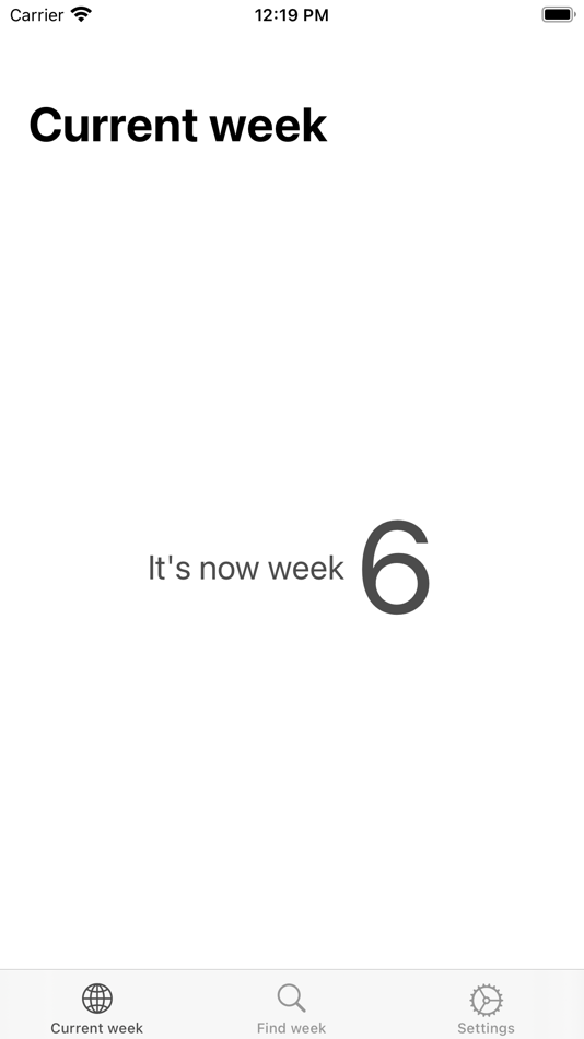 #1. Current Week (iOS) Podle: Simon Andersson