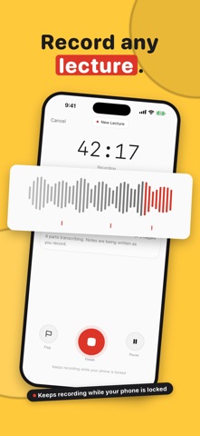 Fennote: Lecture Recorder Screenshot 2 of 6