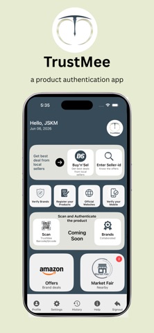 TrustMee : Scan & Verify Screenshot 1 of 10