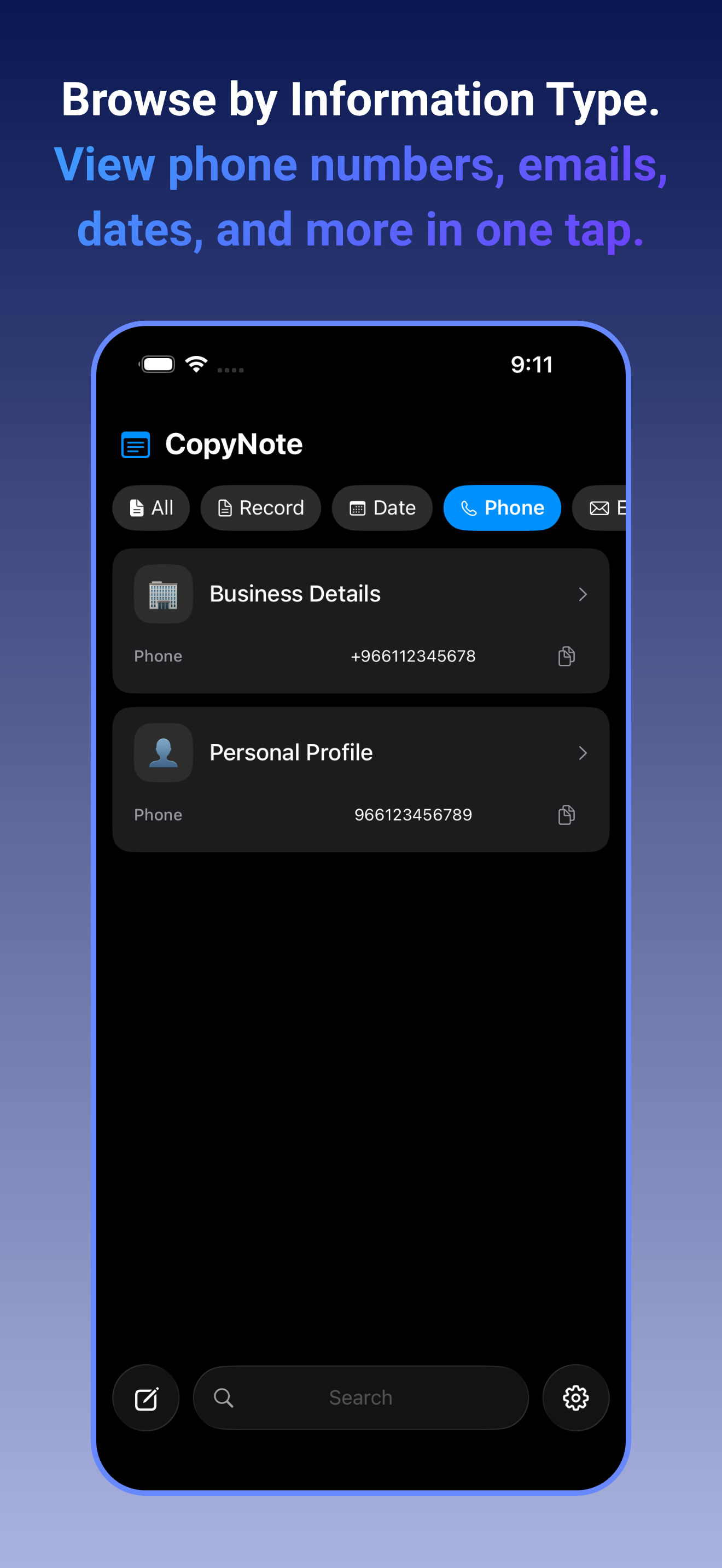 CopyNote | Save & Copy screenshot 9