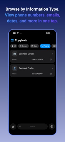CopyNote | Save & Copy screenshot