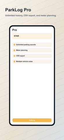 ParkLog: Where I Parked screenshot