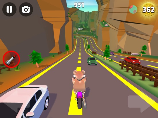 Faily Rider iPad app afbeelding 9