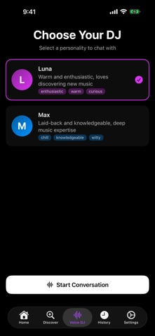 TuneTracker AI screenshot