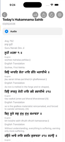 Live Kirtan Radios & Mukhwak iPhone screenshot