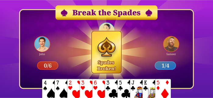 Spades Match - Card Game