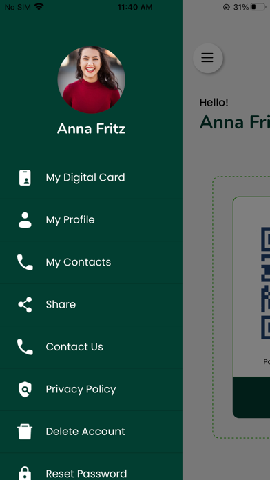 Kitlabs - My Digital Card iPhone screenshot 4 - Business app