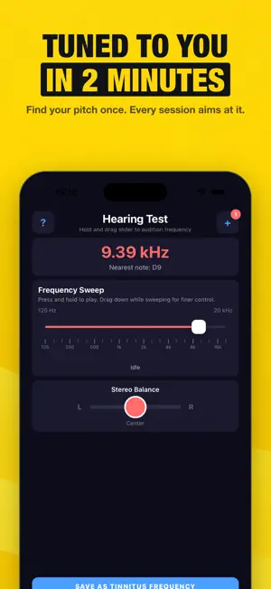 Unring: Tinnitus Relief screenshot 3