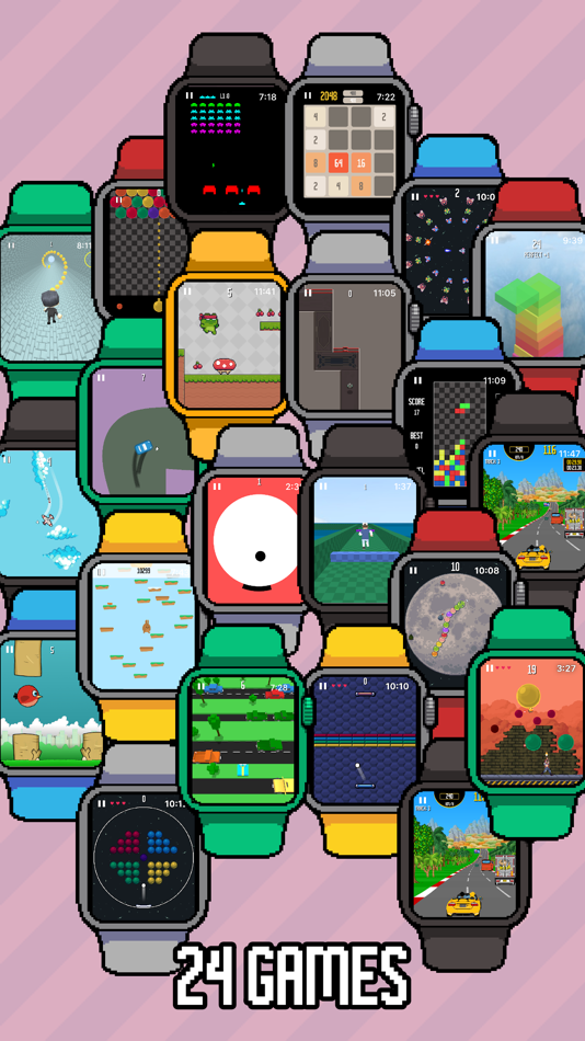 #10. MiniGames - Retro Watch Games (iOS) Ved: AlhoGames