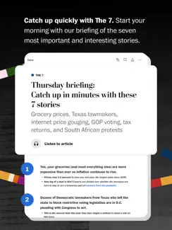 Washington Post iPad image 2