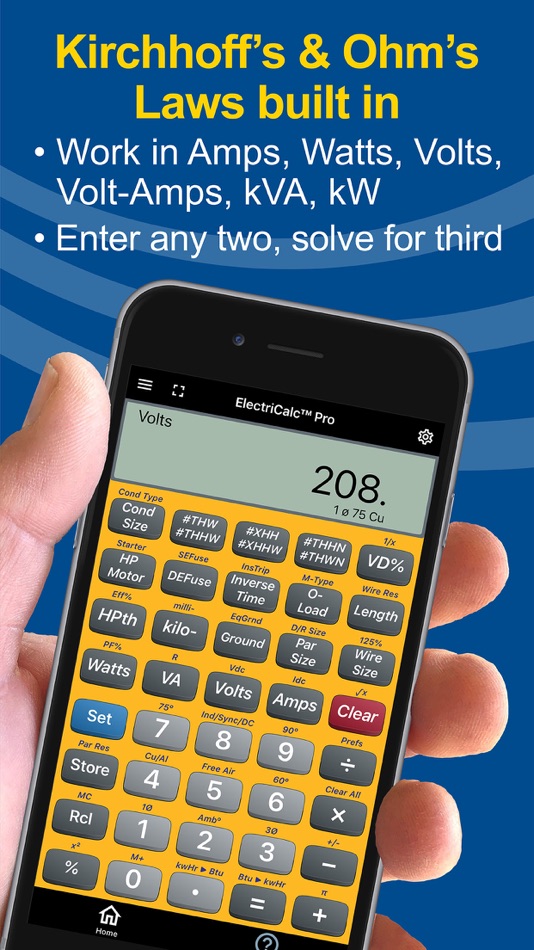 #4. ElectriCalc Pro (iOS) 来自: Calculated Industries