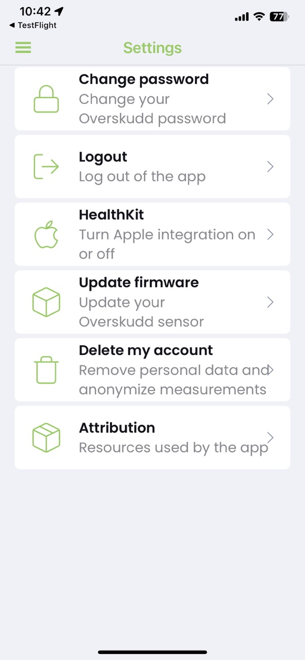 iPhone screenshot