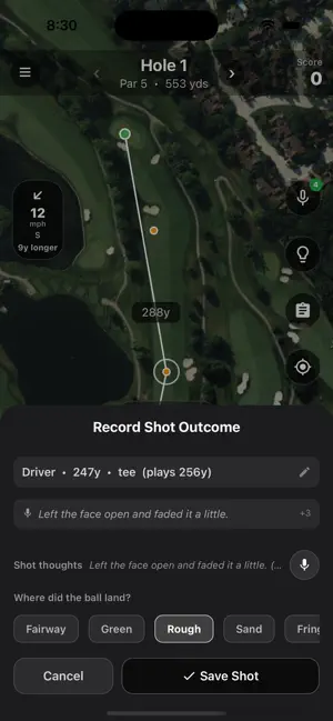 ParPal Golf: AI Caddie & GPS screenshot 3