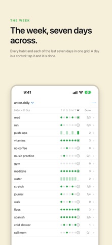 Alto Daily Habit Tracker screenshot 5