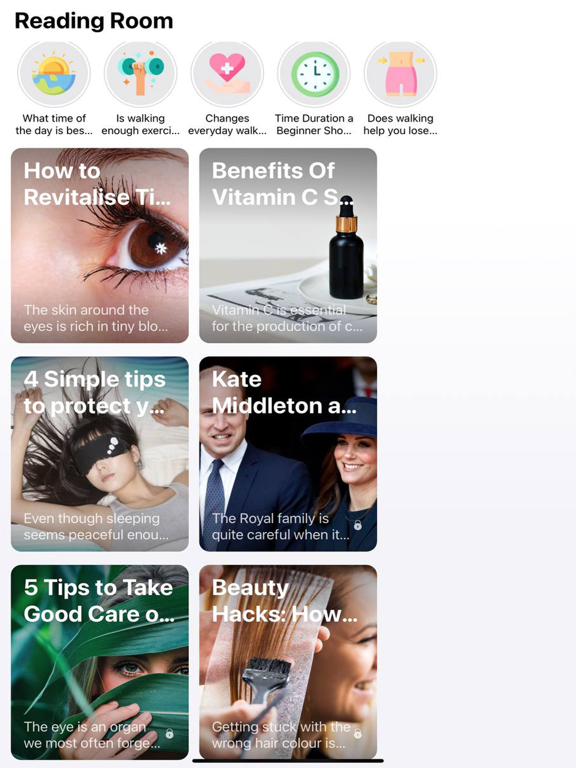 Beauty Care - Skincare Guide iPad screenshot 3 - Lifestyle app