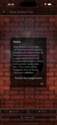 IQ Games N-back Brain Lite screenshot