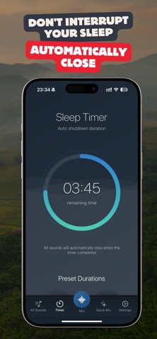 Sleep Sounds - Sleepmix iPhone screenshot