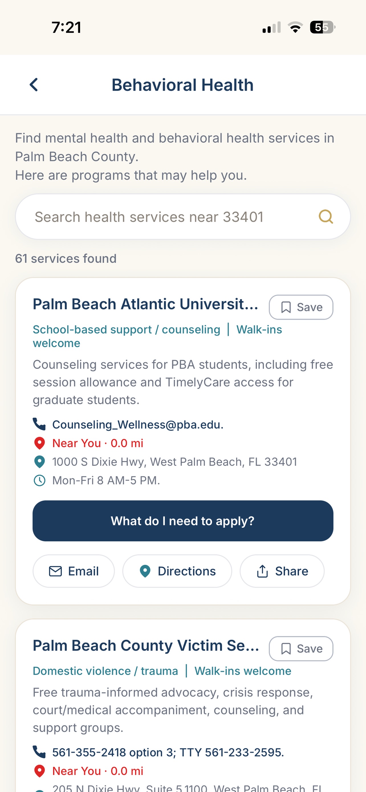 Screenshot 4 of AidNearby
