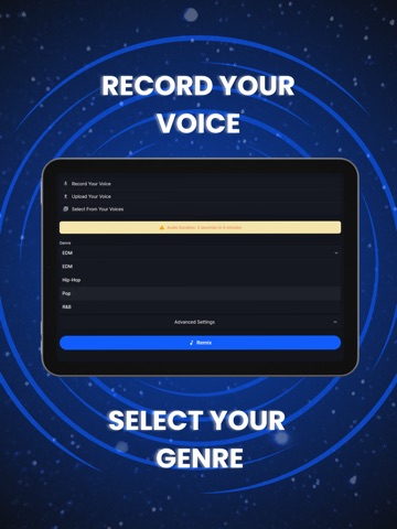 VoiceFlip: Remix My Voice iPad screenshot