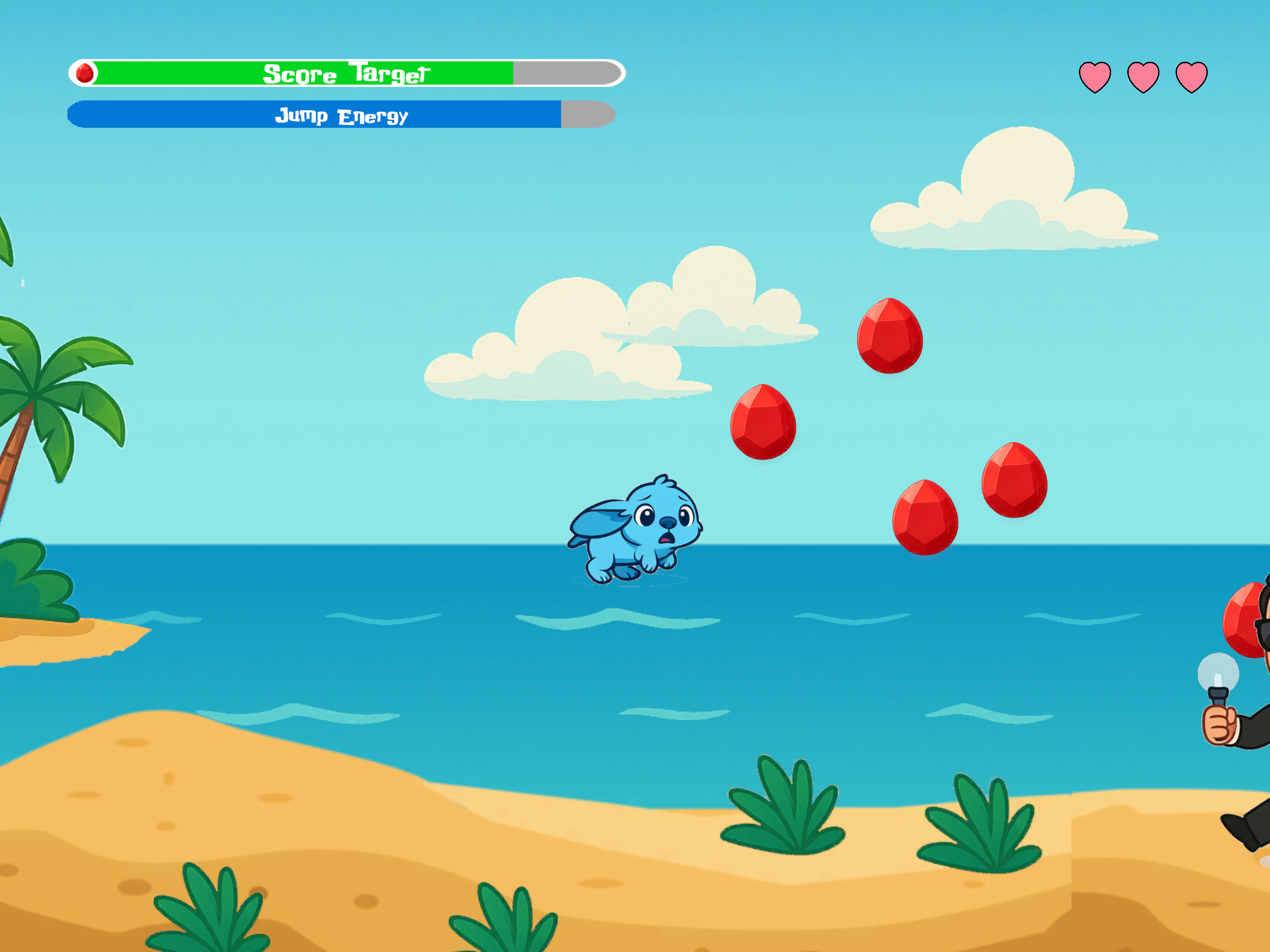 Blue Alien Scape screenshot 8