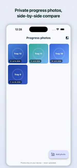 TrayTime: Aligner Tracker screenshot 4