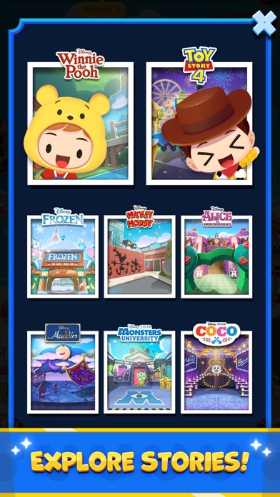 Disney Pop Town! Match 3 Games Screenshot